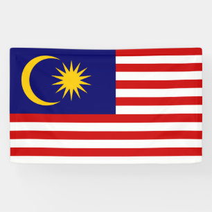 Flag of Malaysia Banner