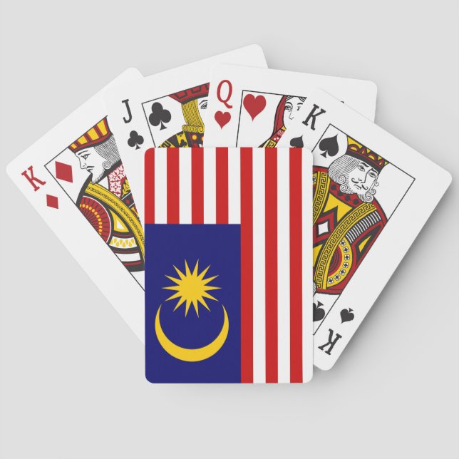 Flag of Malaysia Playing Cards (Back)