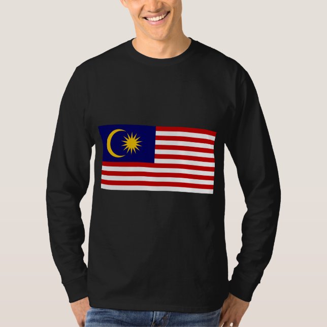 Flag of Malaysia T-Shirt (Front)