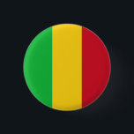 Flag of Mali 3 Cm Round Badge<br><div class="desc">Flag of Mali</div>