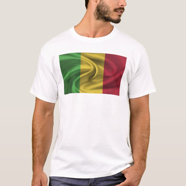 Flag Of Mali T-Shirt (Front)