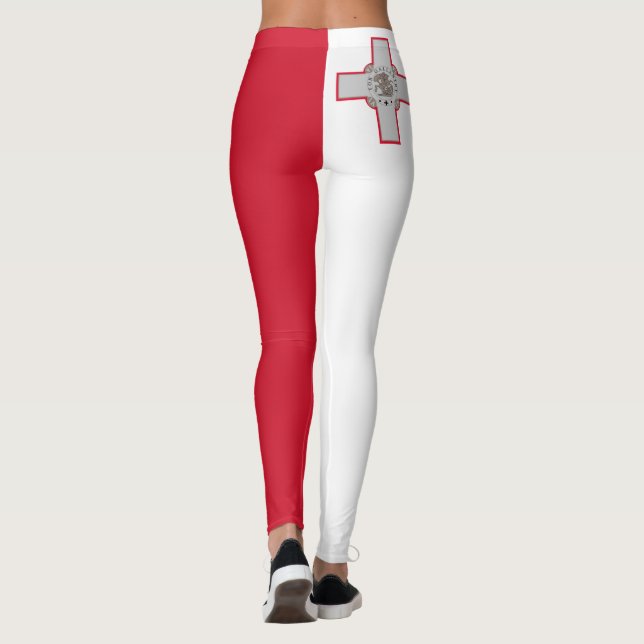 Flag of Malta Leggings (Back)