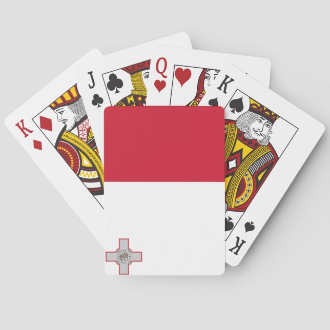 Flag of Malta Playing Cards (Back)