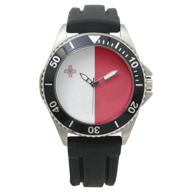 Flag of Malta Watch (Front)