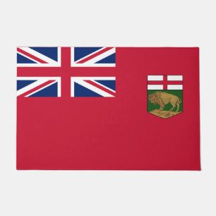 Flag of Manitoba Doormat