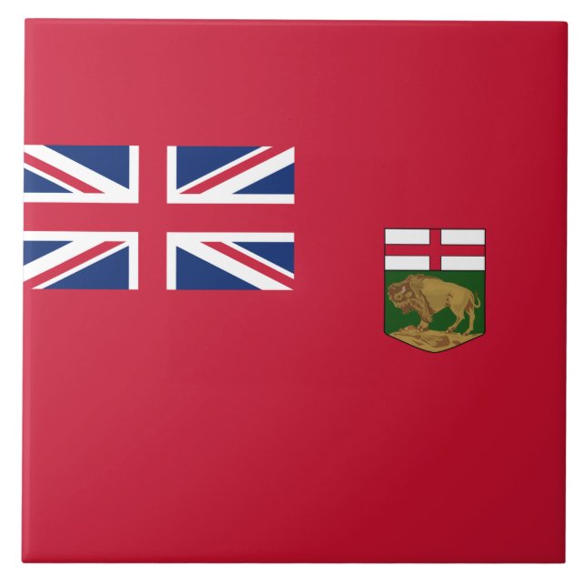 Flag of Manitoba Tile (Front)