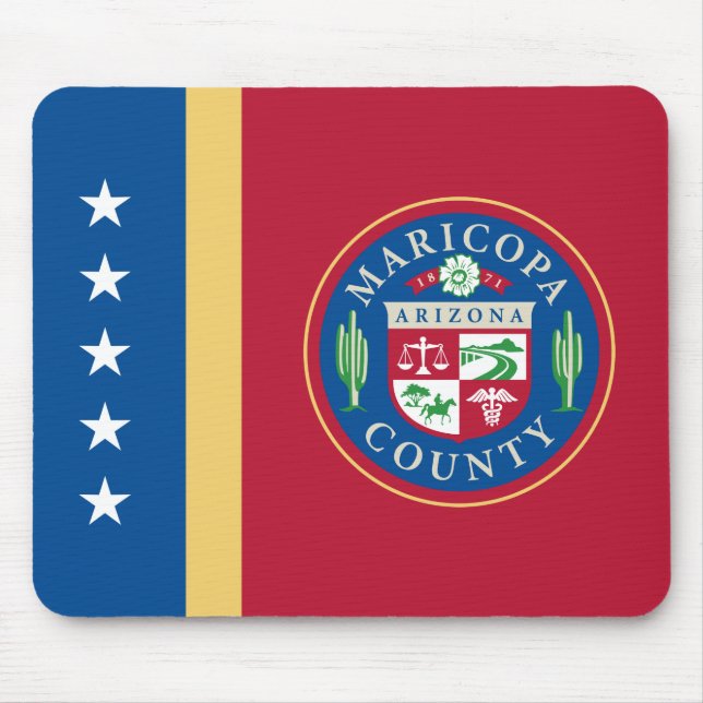 Flag of Maricopa County (Arizona) Mouse Pad (Front)