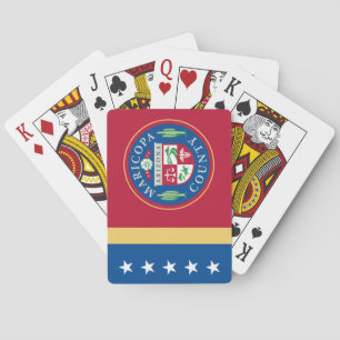 Flag of Maricopa County (Arizona) Playing Cards