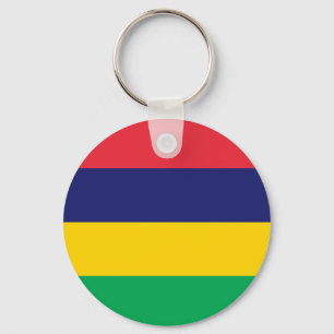 Flag of Mauritius Key Ring
