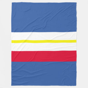 Flag of Mecklenburg Fleece Blanket