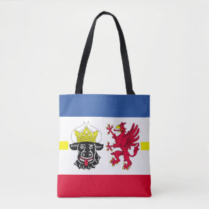 Flag of Mecklenburg-Western Pomerania Tote Bag