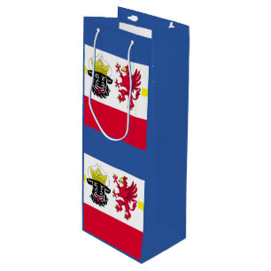 Flag of Mecklenburg-Western Pomerania Wine Gift Ba Bag