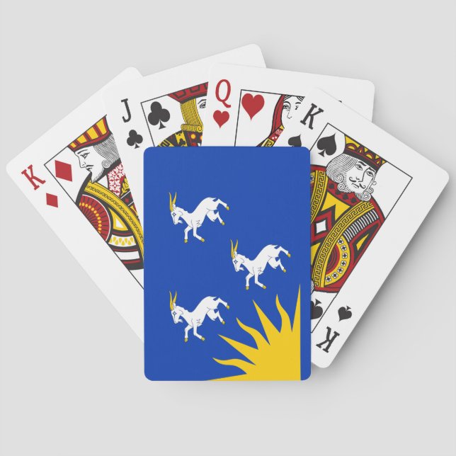 Flag of Merionethshire Playing Cards (Back)