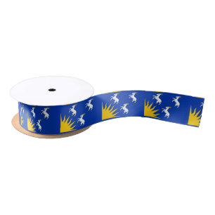 Flag of Merionethshire Satin Ribbon
