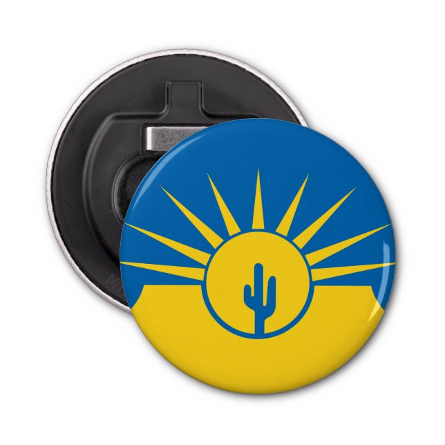 Flag of Mesa, Arizona Bottle Opener (Front)