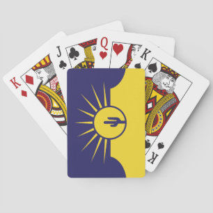 Flag of Mesa (Arizona, USA) Playing Cards