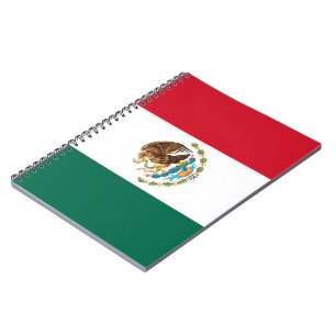 Flag of Mexico, Bandera de Mexico Notebook