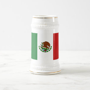 Flag of Mexico Beer Stein