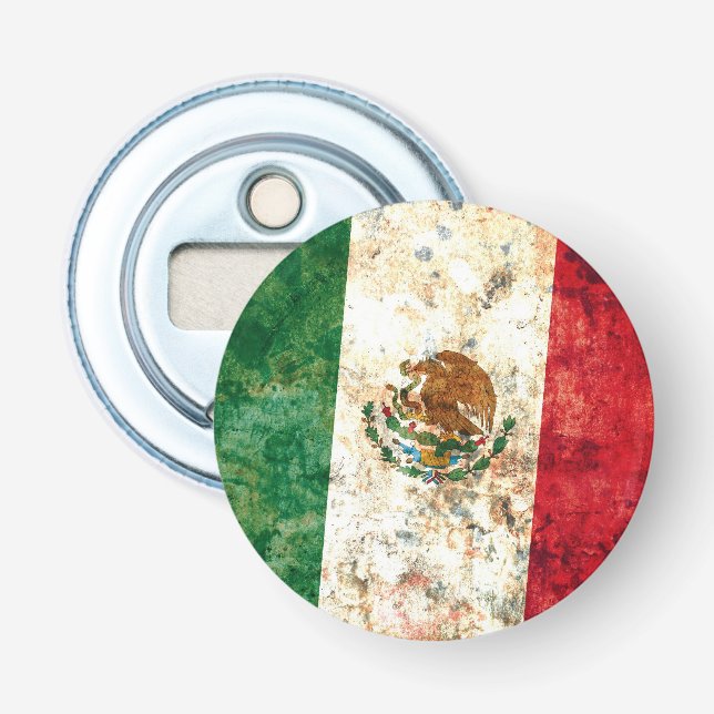 Flag of Mexico Bottle Opener (Front)