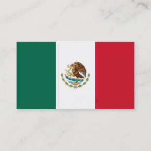 Flag of Mexico Business Cards