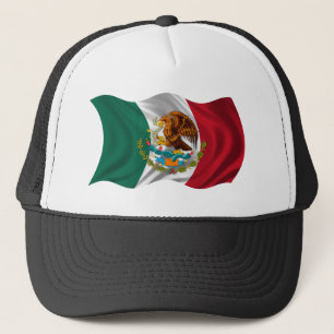 Flag of Mexico, Coat of Arms Trucker Hat