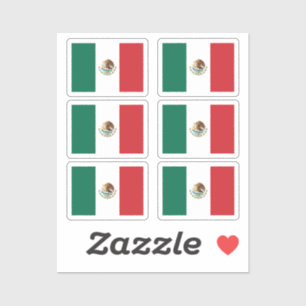 Flag of Mexico Collection pack of 6