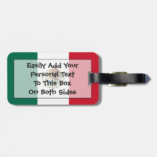 Flag of Mexico Easy ID Personal Luggage Tag