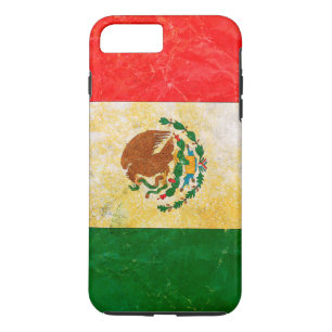 Flag of Mexico in Grunge Case-Mate iPhone Case