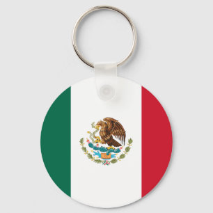 Flag of Mexico Key Ring