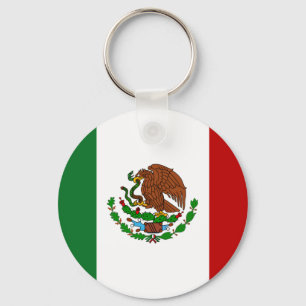 Flag of Mexico Key Ring