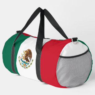 Flag of Mexico Large Patriotic Duffle Bag