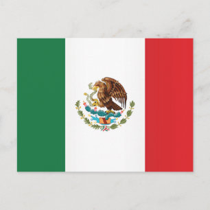 Flag of Mexico Postcard