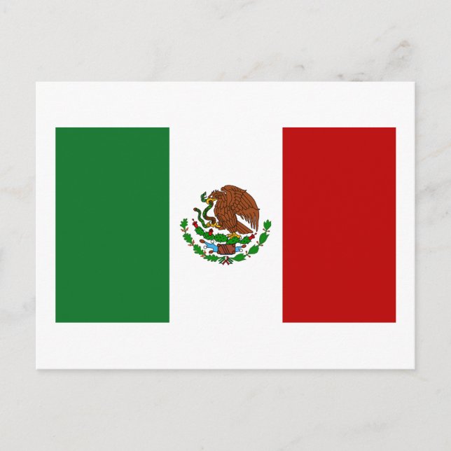 Flag of Mexico Postcard (Front)
