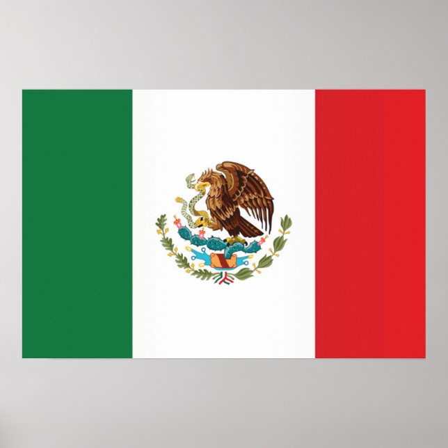 Flag of Mexico Poster (Front)