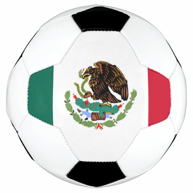 Flag of Mexico Soccer Ball (Front)