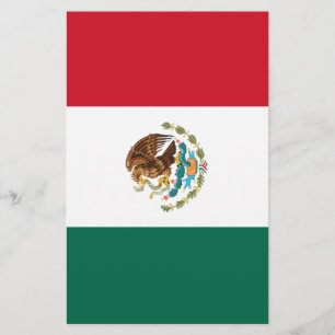 Flag of Mexico Stationery