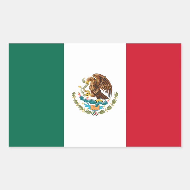 Flag of Mexico Sticker (Front)