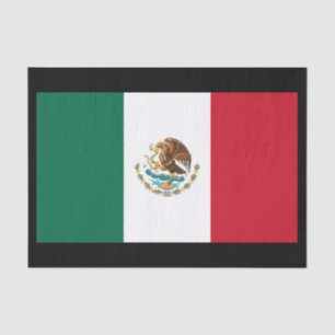Flag of Mexico Tissue Paper