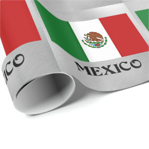 Flag of Mexico Wrapping Paper