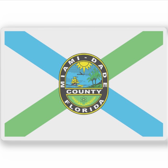 Flag of Miami-Dade County, Florida  (Front)