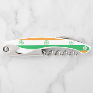 Flag of Miami, Florida Waiter's Corkscrew