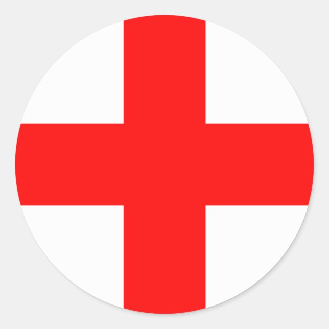 Flag of Milan Classic Round Sticker (Front)