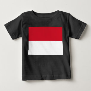 Flag of Monaco Baby T-Shirt
