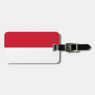 Flag of Monaco Luggage Tag