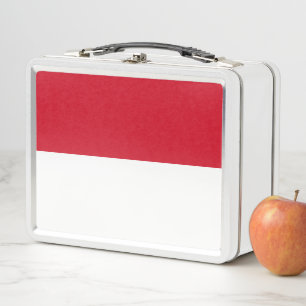 Flag of Monaco Metal Lunch Box