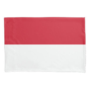 Flag of Monaco Pillowcase