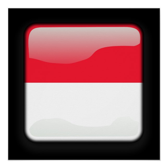 Flag of Monaco Poster (Front)