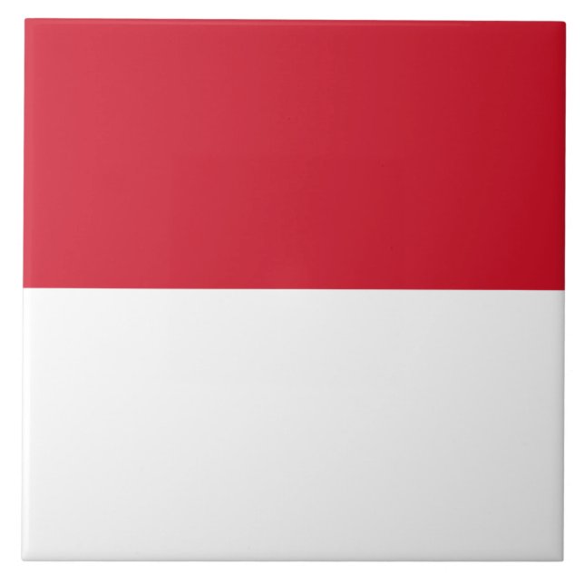 Flag of Monaco Tile (Front)