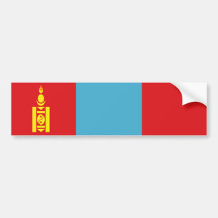 Flag of Mongolia Bumper Sticker