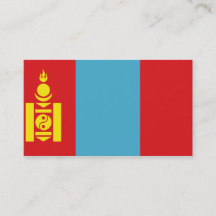 Flag of Mongolia Business Cards